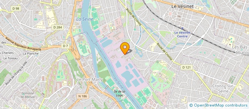 localisation de l'entreprise MONSIEUR ALLOU GILBERT EHOUNOU  CROISSY-SUR-SEINE