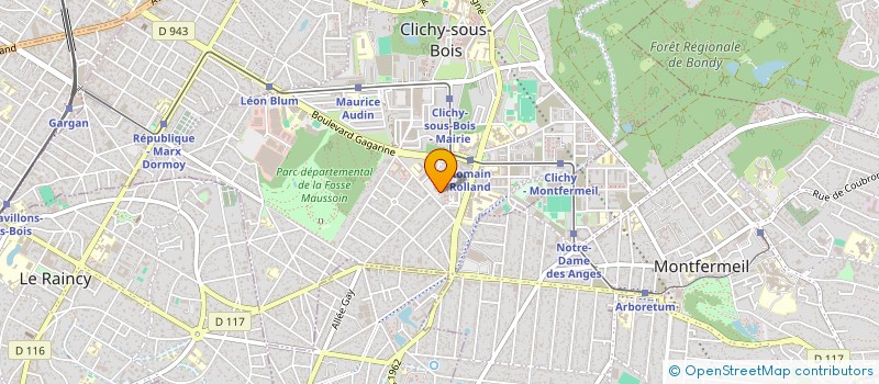 localisation de l'entreprise MONSIEUR ALLOU ROBERSPIERRE BAN à CLICHY-SOUS-BOIS