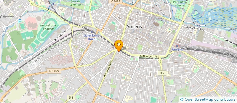 localisation de l'entreprise MONSIEUR ALLOUA MERABET à AMIENS