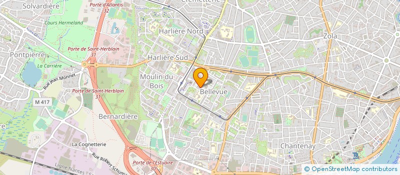 localisation de l'entreprise MONSIEUR ALLWINMAX ANTOUT à NANTES