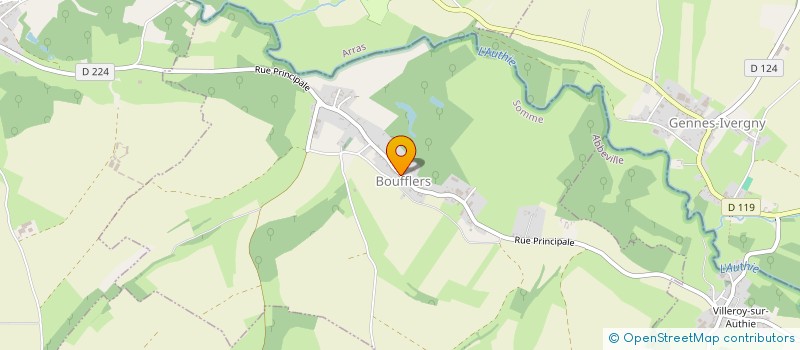 localisation de l'entreprise MONSIEUR ALLYRE GERON  BOUFFLERS