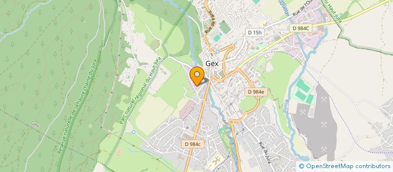 localisation de l'entreprise MONSIEUR ALMAMI GAKOU  GEX