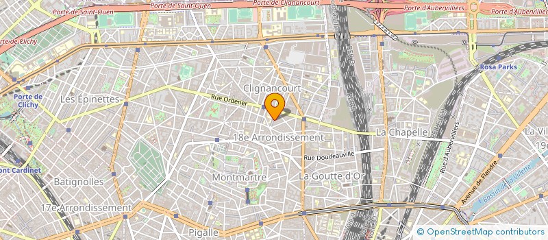 localisation de l'entreprise MONSIEUR ALMAMY BAH  PARIS