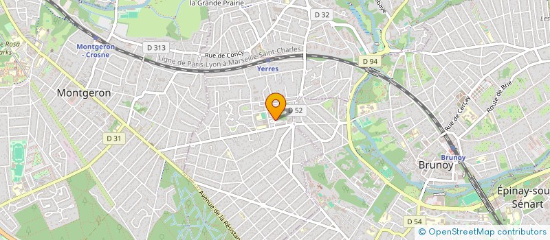 localisation de l'entreprise MONSIEUR ALMAMY DIABY  YERRES