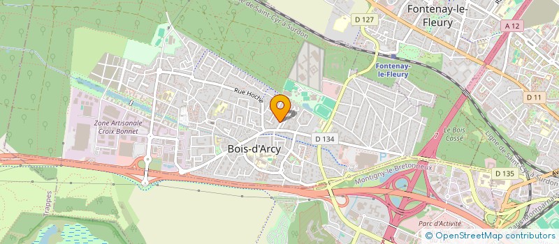 localisation de l'entreprise MONSIEUR ALMAMY DIAKITE  BOIS-D'ARCY