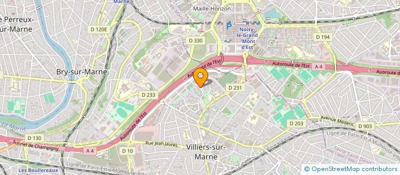 localisation de l'entreprise MONSIEUR ALMAMY KANOUTE  BRY-SUR-MARNE