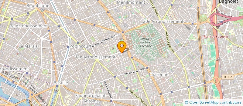 localisation de l'entreprise MONSIEUR ALMAMY TIMERA  PARIS