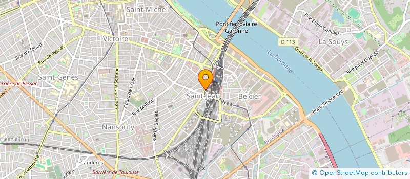 localisation de l'entreprise MONSIEUR ALMANY BADIANE à BORDEAUX