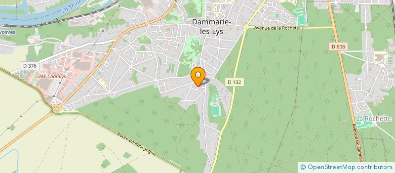 localisation de l'entreprise MONSIEUR ALMANY DRAME à DAMMARIE-LES-LYS