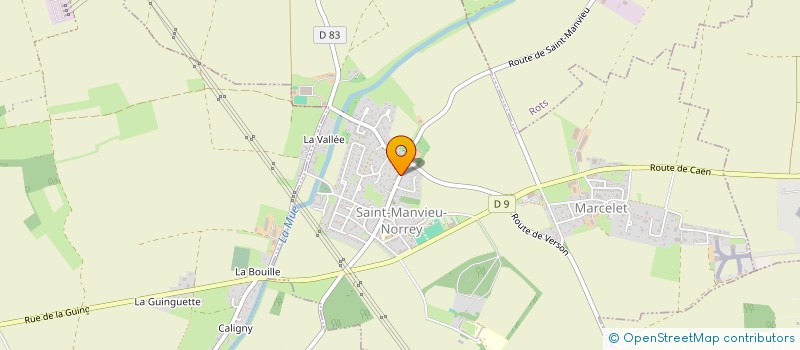 localisation de l'entreprise MONSIEUR ALMANZO BLANCHARD  SAINT-MANVIEU-NORREY