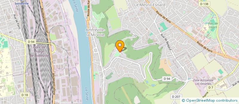 localisation de l'entreprise MONSIEUR ALMAR SYLLA à CANTELEU