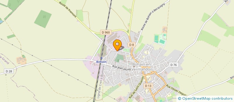 localisation de l'entreprise MONSIEUR ALMENZO LIMAGE  BOHAIN-EN-VERMANDOIS