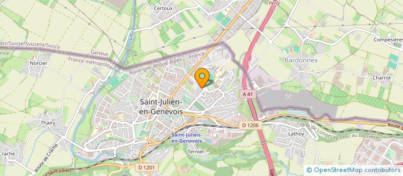 localisation de l'entreprise MONSIEUR ALMIR MEMIC  SAINT-JULIEN-EN-GENEVOIS