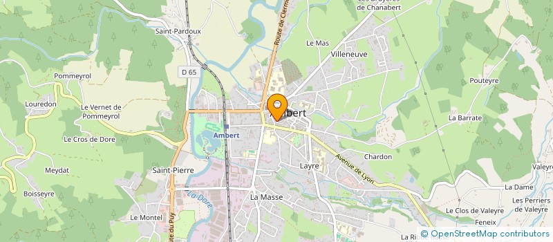 localisation de l'entreprise MONSIEUR ALMOKDAD ADAM BAKHEIT  AMBERT