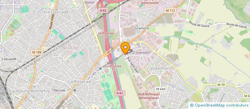 localisation de l'entreprise MONSIEUR ALNOUR MOHAMED  BALMA