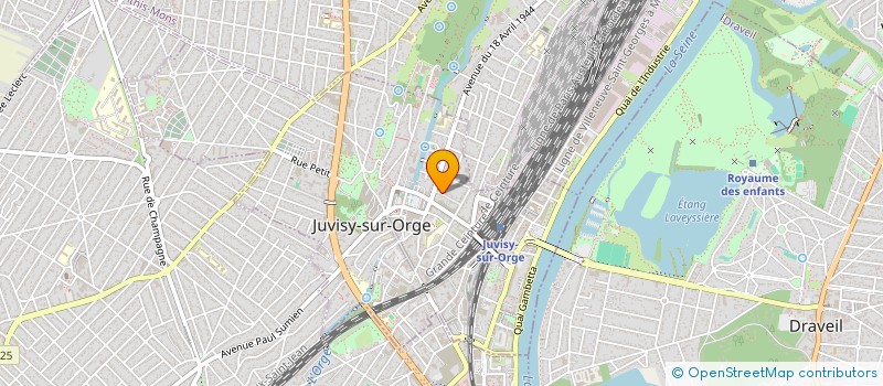 localisation de l'entreprise MONSIEUR ALO S DE GOUVELLO à JUVISY-SUR-ORGE