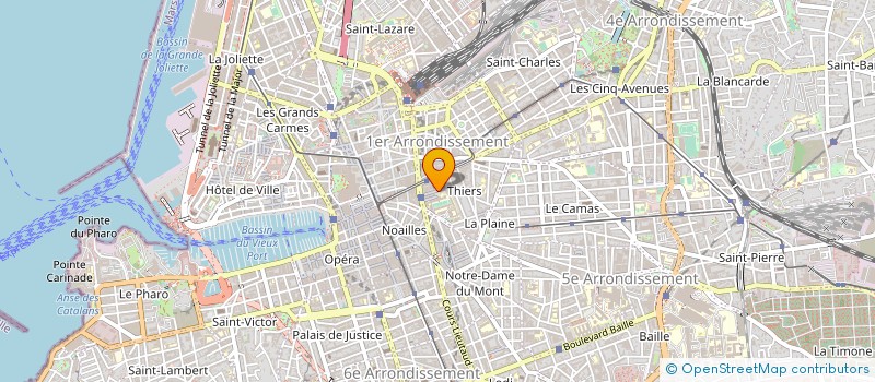 localisation de l'entreprise MONSIEUR ALO SDORIANNICOLAS GERMAIN à MARSEILLE 1ER