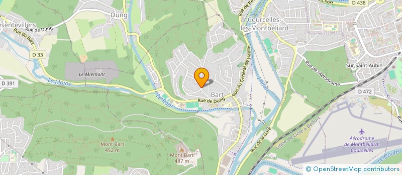 localisation de l'entreprise MONSIEUR ALOIS BOLOU  BART