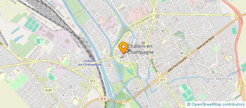 localisation de l'entreprise MONSIEUR ALOIS GRUSON  CHALONS-EN-CHAMPAGNE