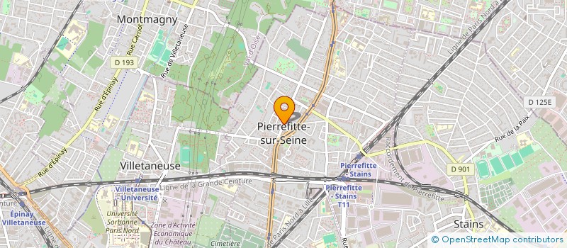 localisation de l'entreprise MONSIEUR ALOIS JACKSON à PIERREFITTE-SUR-SEINE