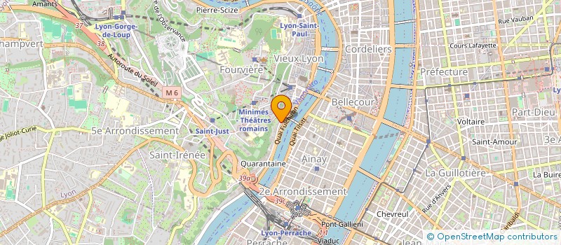 localisation de l'entreprise MONSIEUR ALOIS JANIER-DUBRY  LYON