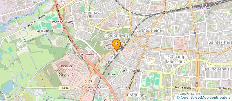 localisation de l'entreprise MONSIEUR ALOIS KYROU  SAINT-JACQUES-DE-LA-LANDE