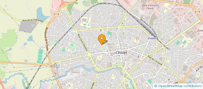 localisation de l'entreprise MONSIEUR ALOIS MASSON à CHOLET