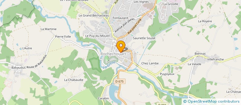 localisation de l'entreprise MONSIEUR ALOIS VANDERF à ANGOULEME