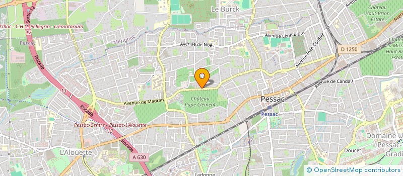 localisation de l'entreprise MONSIEUR ALOISIO ANTONACI à PESSAC