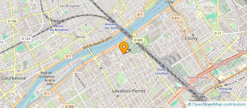 localisation de l'entreprise MONSIEUR ALON MAREC à LEVALLOIS-PERRET