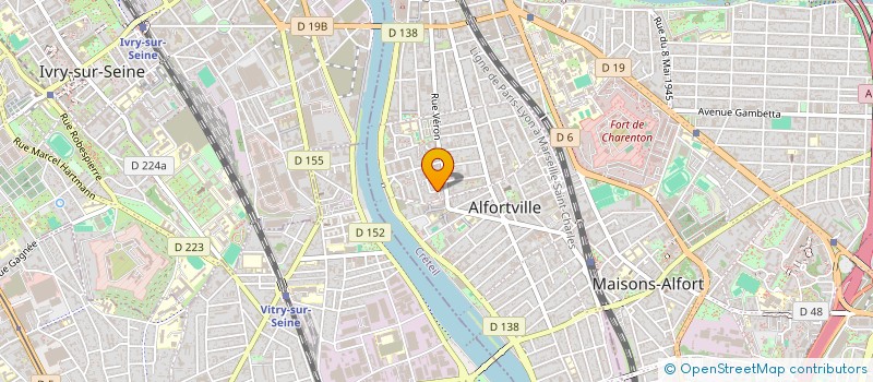 localisation de l'entreprise MONSIEUR ALONE HABIB à ALFORTVILLE