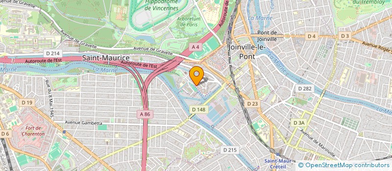 localisation de l'entreprise MONSIEUR ALONE ZERBIB  SAINT-MAURICE