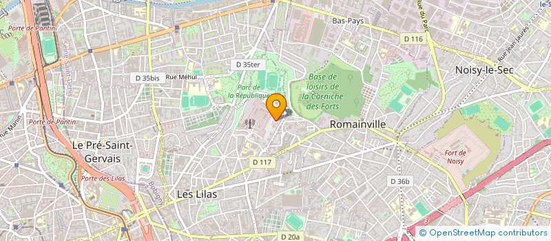 localisation de l'entreprise MONSIEUR ALONN BENHAIM à LES LILAS