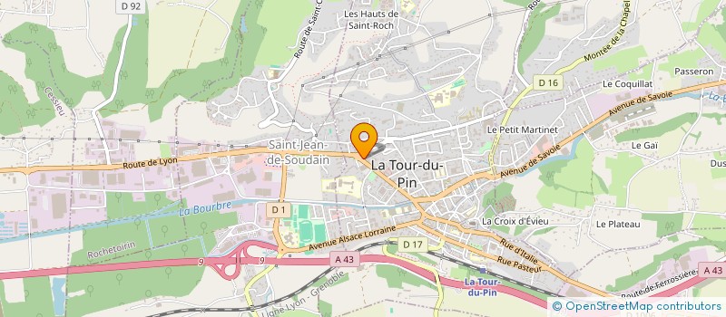 localisation de l'entreprise MONSIEUR ALONSO CRUCES à LA TOUR-DU-PIN