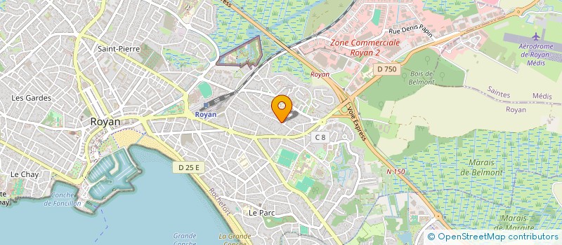 localisation de l'entreprise MONSIEUR ALONZO MUNOS à ROYAN
