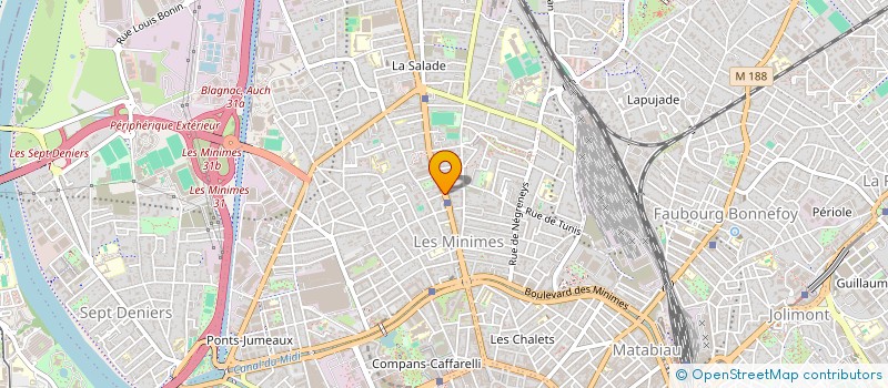 localisation de l'entreprise MONSIEUR ALOYS BELPAIRE à TOULOUSE