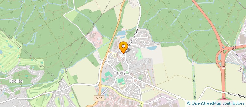 localisation de l'entreprise MONSIEUR ALOYS BOURDOISEAU  TIGERY