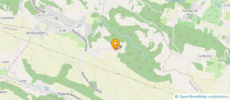 localisation de l'entreprise MONSIEUR ALOYS POLLET  SAINT-CHEF