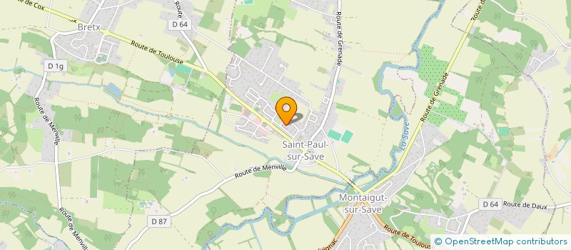 localisation de l'entreprise MONSIEUR ALOYS REDIE  SAINT-PAUL-SUR-SAVE