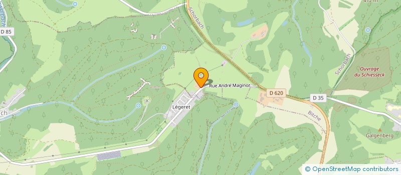 localisation de l'entreprise MONSIEUR ALOYSE SCHEID  HOTTVILLER