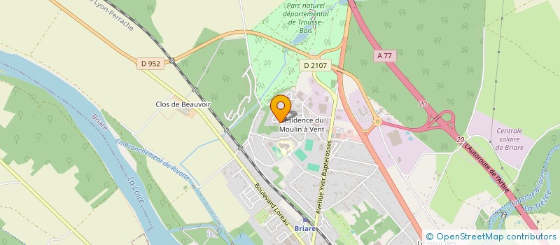 localisation de l'entreprise MONSIEUR ALPASLAN ACIKGOZ  BRIARE