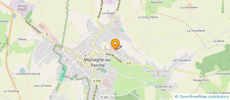 localisation de l'entreprise MONSIEUR ALPASLAN BAKAN à MORTAGNE-AU-PERCHE