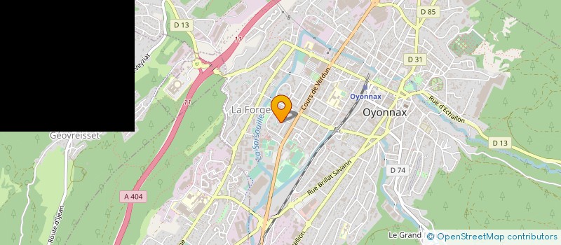 localisation de l'entreprise MONSIEUR ALPASLAN CIMEN à OYONNAX
