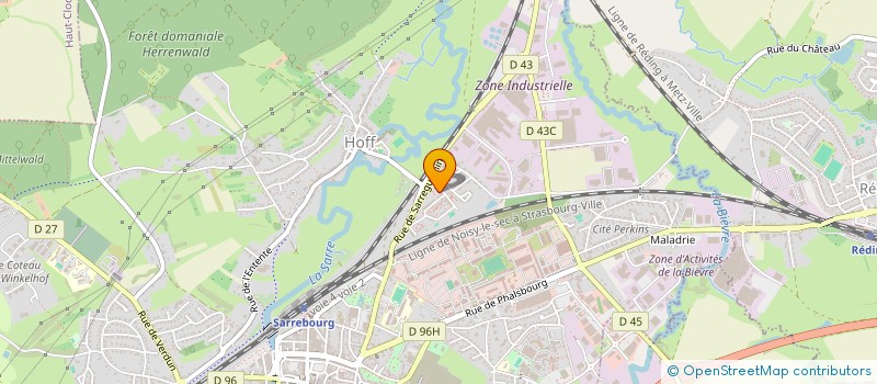 localisation de l'entreprise MONSIEUR ALPASLAN DINC  SARREBOURG