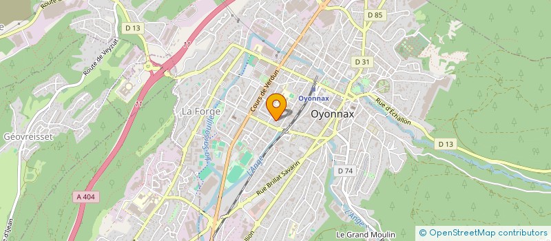 localisation de l'entreprise MONSIEUR ALPASLAN TOPKOC à OYONNAX