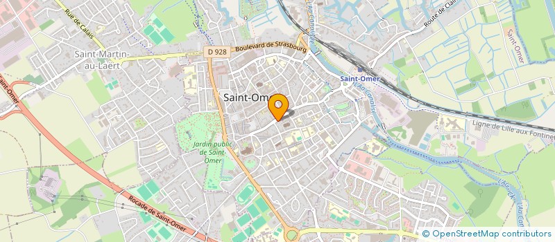 localisation de l'entreprise MONSIEUR ALPER ALP  SAINT-OMER