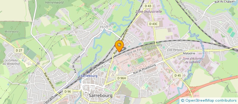 localisation de l'entreprise MONSIEUR ALPER ALTINTAS à SARREBOURG