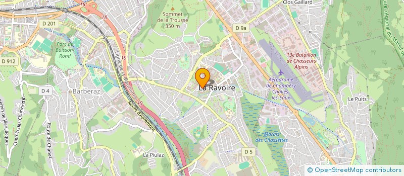 localisation de l'entreprise MONSIEUR ALPER BURUL à LA RAVOIRE