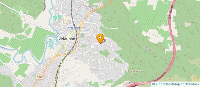 localisation de l'entreprise MONSIEUR ALPER EREN  VIDAUBAN