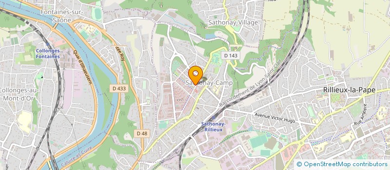 localisation de l'entreprise MONSIEUR ALPER IRMAK  SATHONAY-CAMP